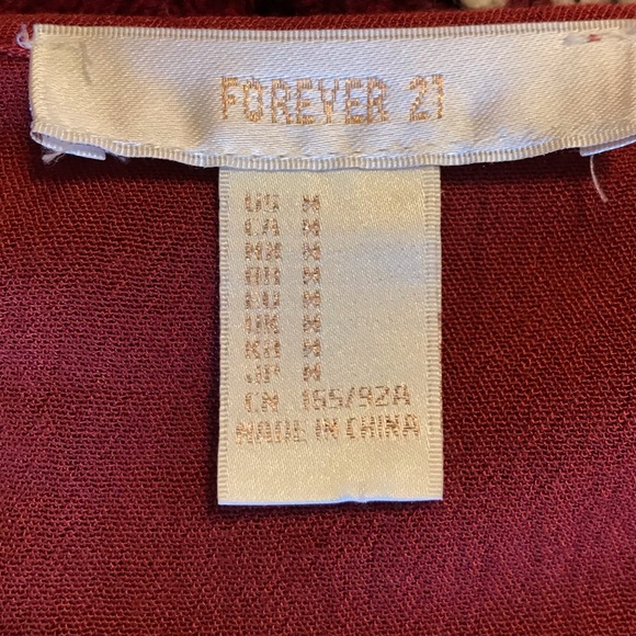 Red soft cardigan with tassels great condition - Picture 5 of 5